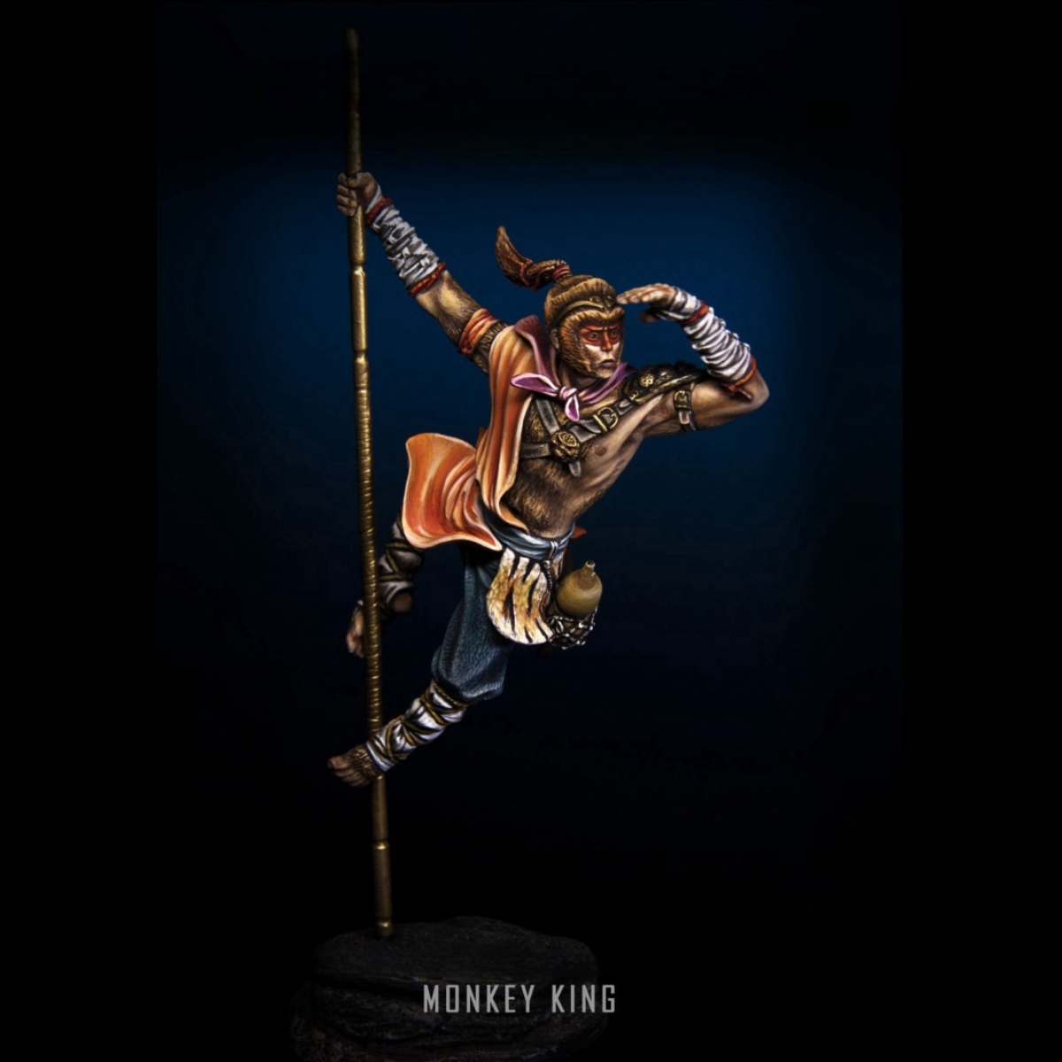 Model Kit Wukong - Modelo de soldado de resina GK