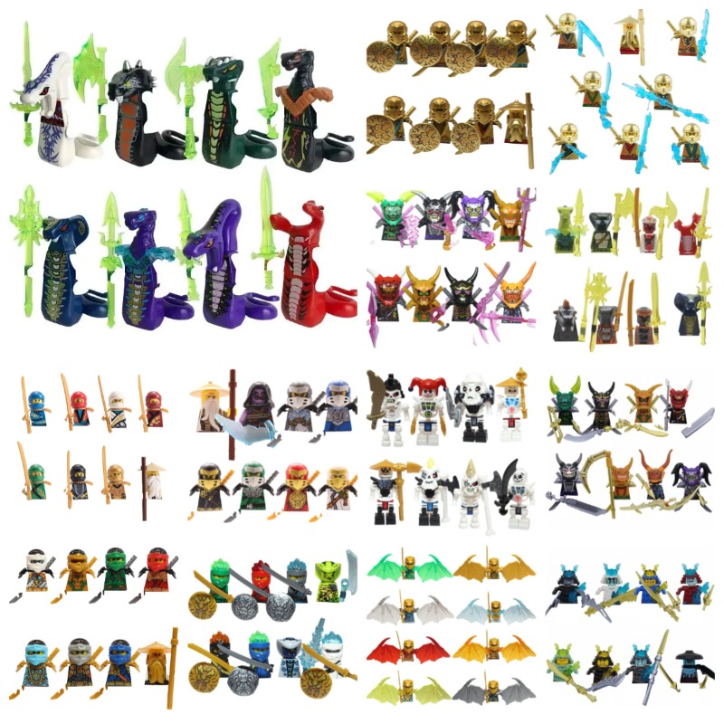 Model Kit Fantasy - Set de 104 piezas de muñecos