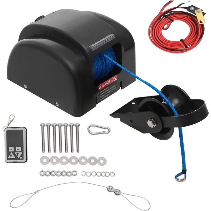 Model Kit Yacht - Cabrestante Eléctrico para Ancla de 12V,