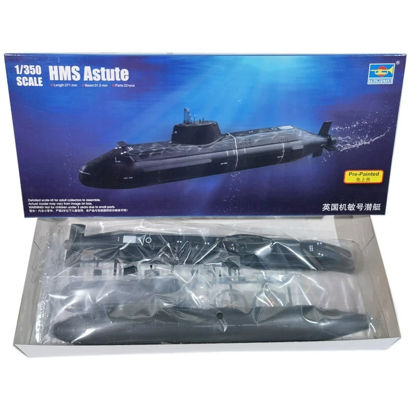 TRUMPETER Escala 1/350 HMS Ast - Model Kit Yacht reseña y precio