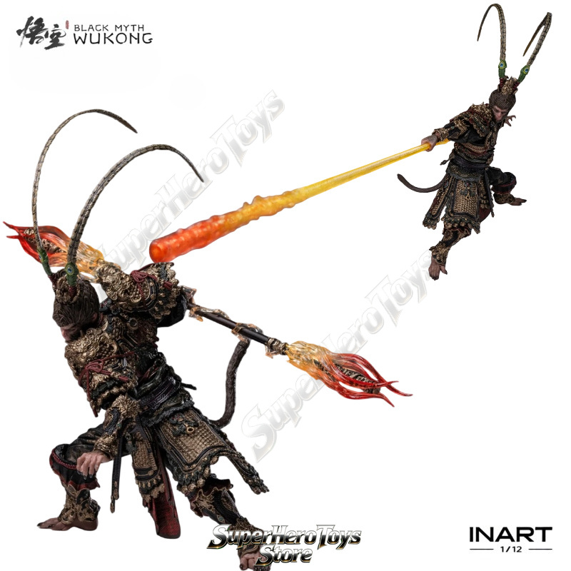 Pre-venta INART Action Black M - Model Kit Wukong reseña y precio