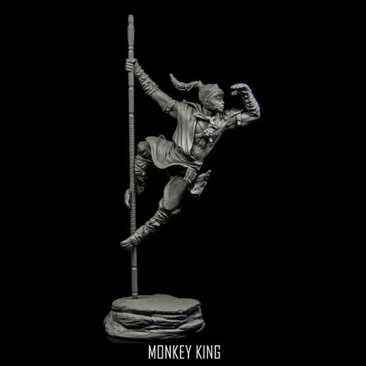 Modelo de soldado de resina GK - Model Kit Wukong reseña y precio