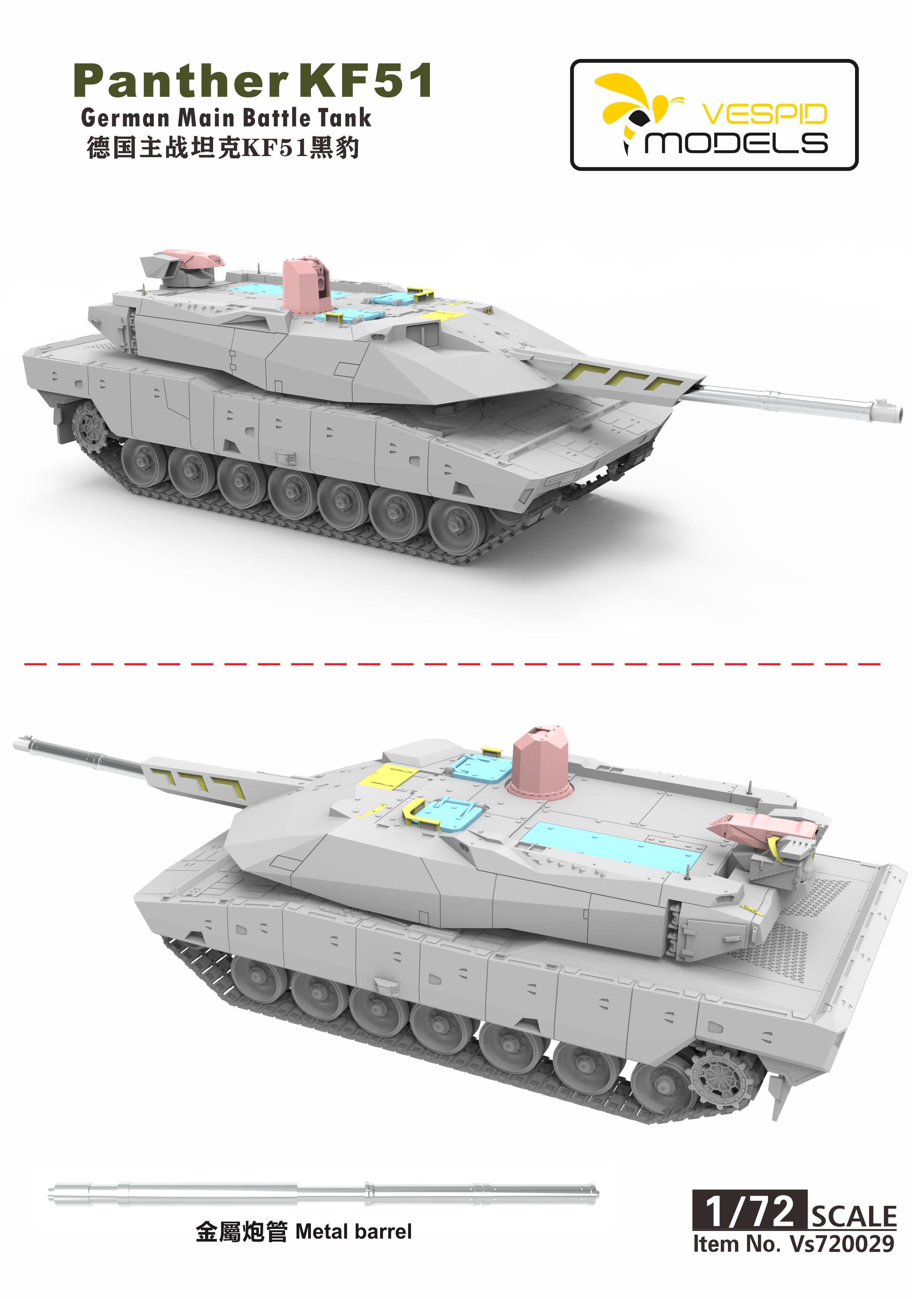 VESPID VS720029 1/72 Panther K - Model Kit Vespa reseña y precio
