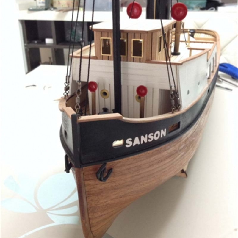 SANSON-modelo de barco de made - Model Kit Yacht reseña y precio