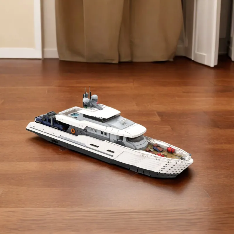 4367 Piezas, Yate Explorador B - Model Kit Yacht reseña y precio