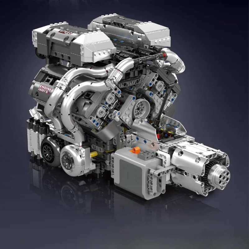 Mould King 10201, Kit de Motor - Model Kit Engine reseña y precio